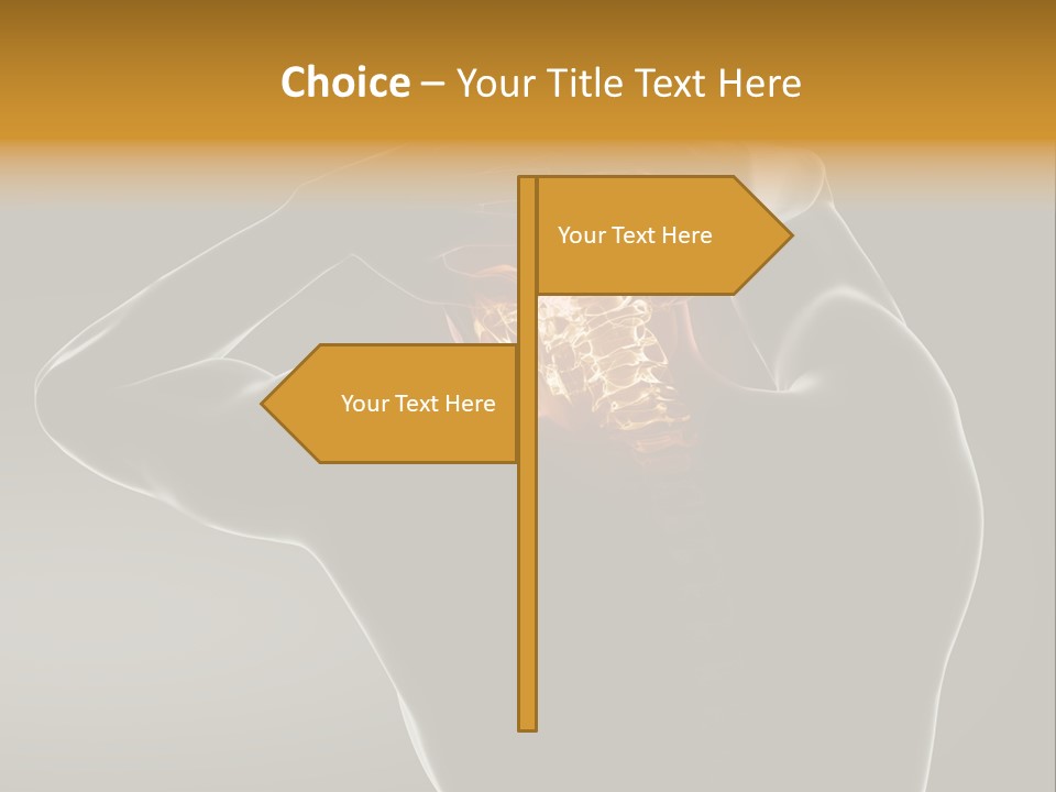 Torso Doctor Trauma PowerPoint Template