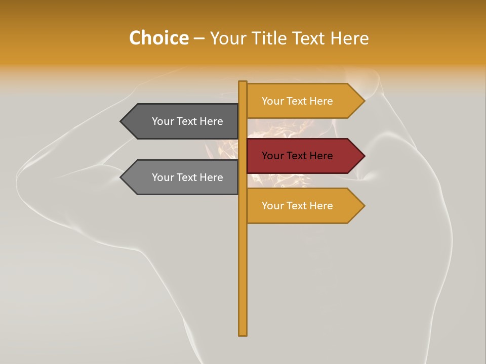 Torso Doctor Trauma PowerPoint Template