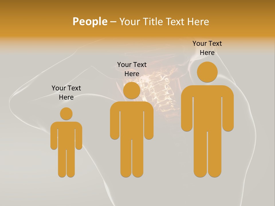 Torso Doctor Trauma PowerPoint Template