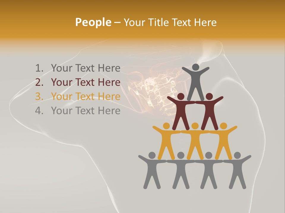 Torso Doctor Trauma PowerPoint Template