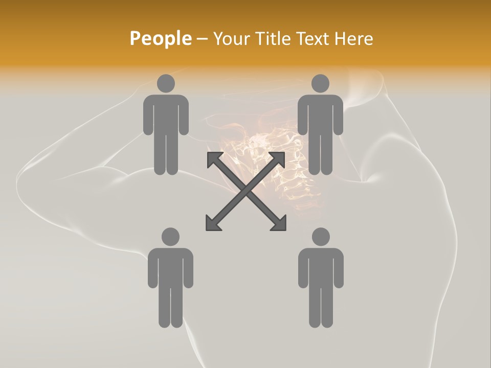 Torso Doctor Trauma PowerPoint Template