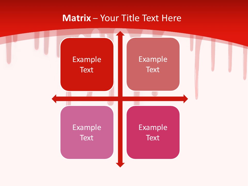 Wall Shape Violence PowerPoint Template