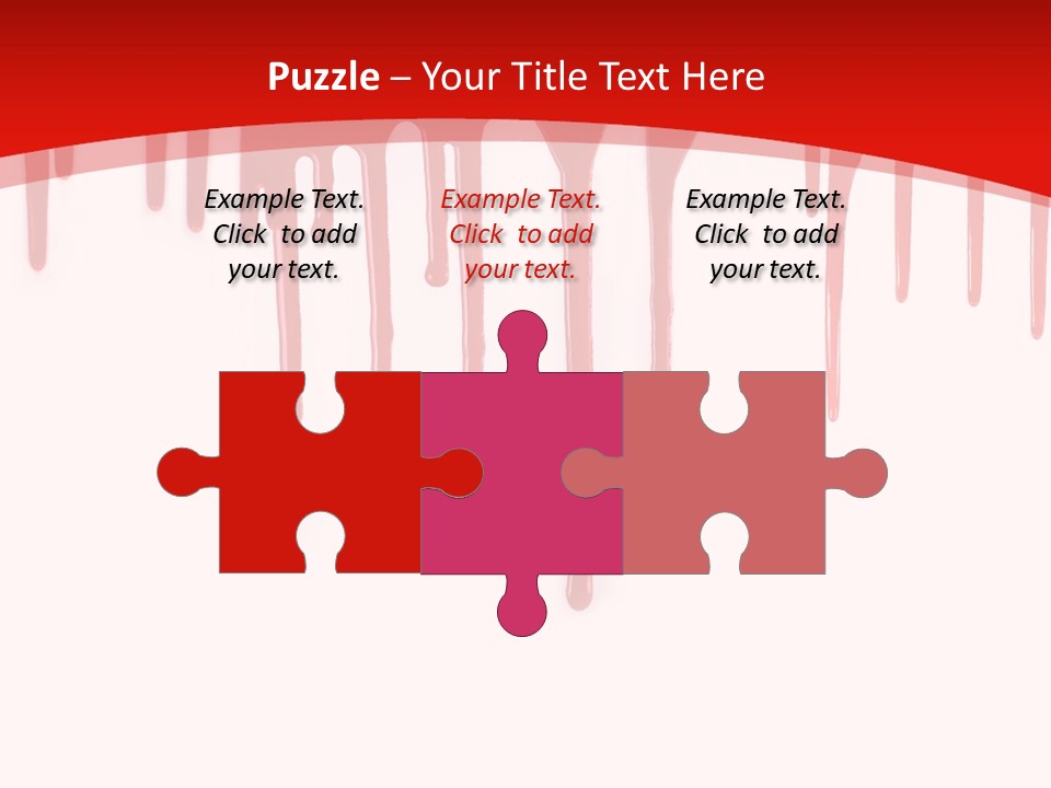 Wall Shape Violence PowerPoint Template