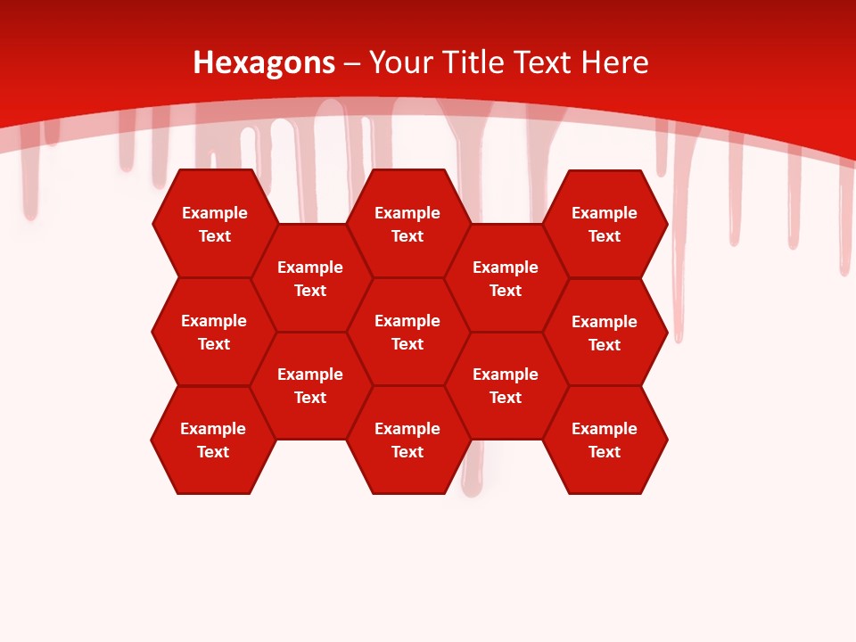 Wall Shape Violence PowerPoint Template