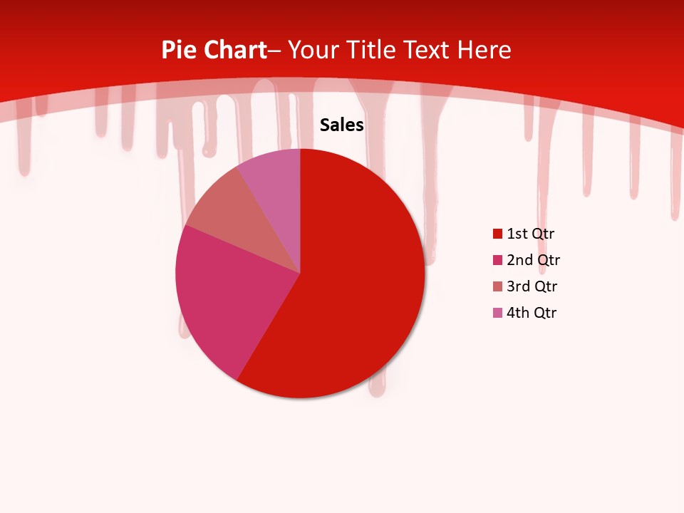 Wall Shape Violence PowerPoint Template