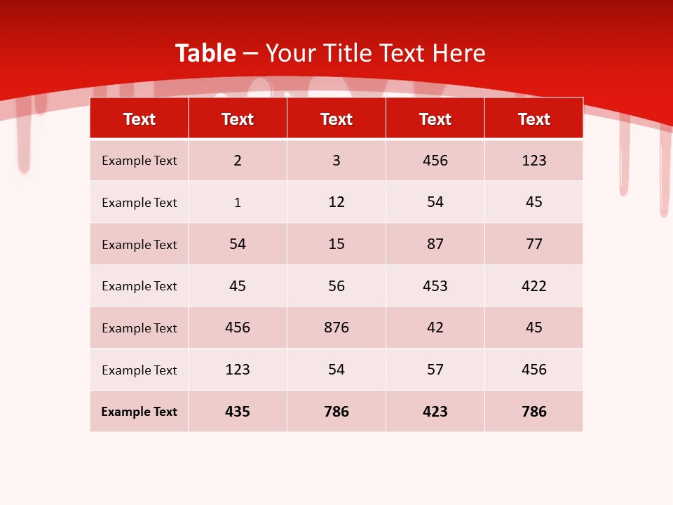 Wall Shape Violence PowerPoint Template
