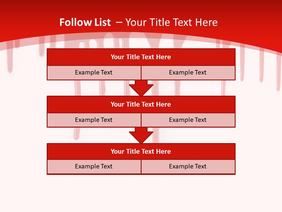 Wall Shape Violence PowerPoint Template