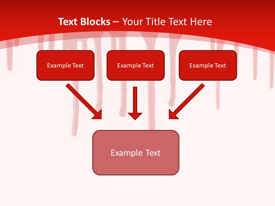 Wall Shape Violence PowerPoint Template