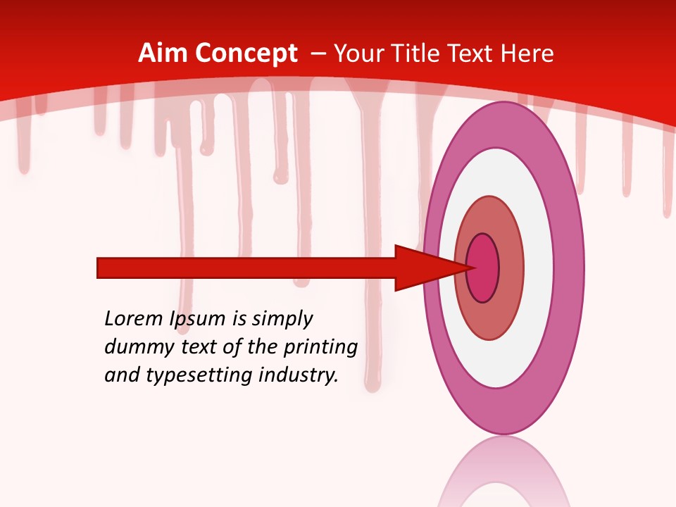 Wall Shape Violence PowerPoint Template