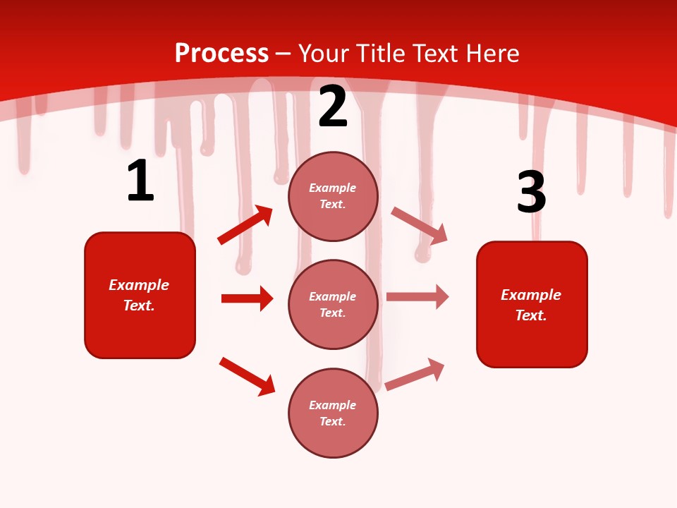 Wall Shape Violence PowerPoint Template