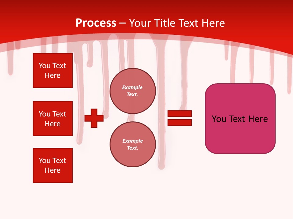 Wall Shape Violence PowerPoint Template