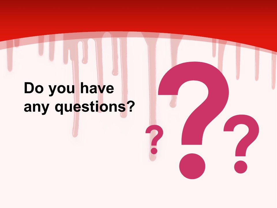 Wall Shape Violence PowerPoint Template