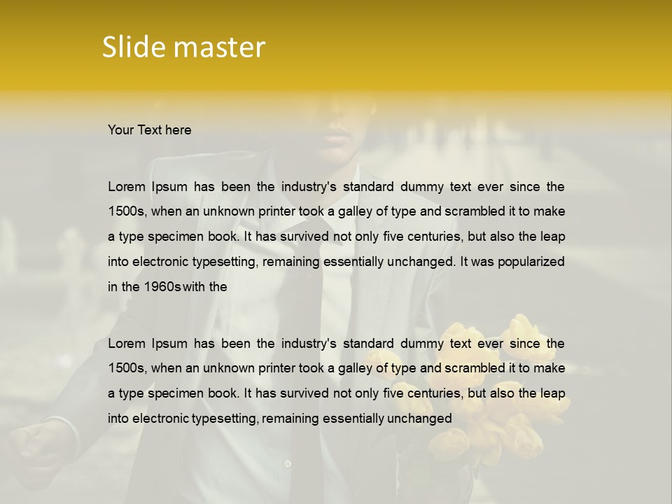 Person Urban Good PowerPoint Template