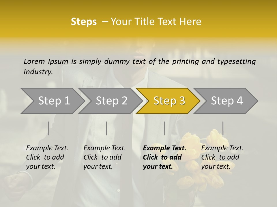 Person Urban Good PowerPoint Template