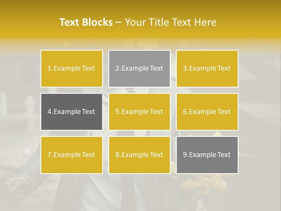 Person Urban Good PowerPoint Template