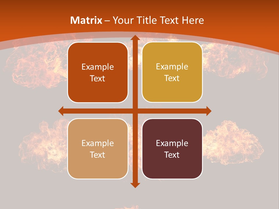 Collection Bonfire Barbecue PowerPoint Template