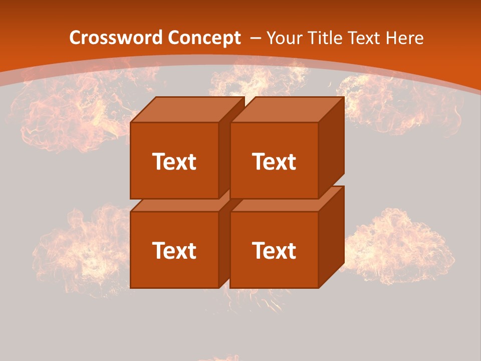 Collection Bonfire Barbecue PowerPoint Template