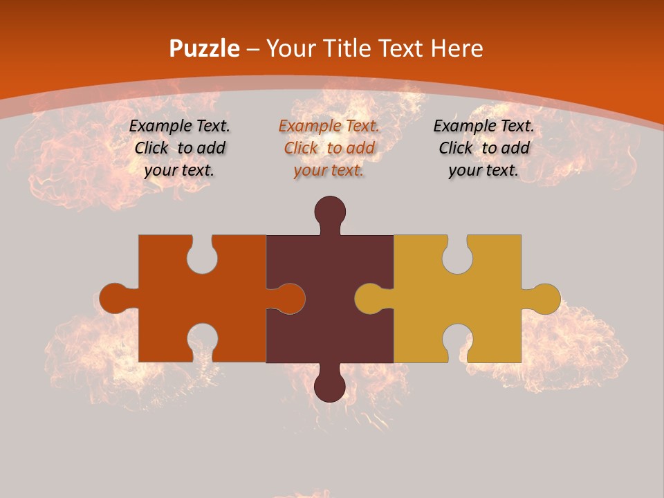 Collection Bonfire Barbecue PowerPoint Template