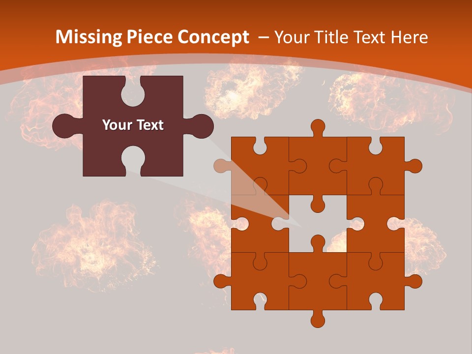 Collection Bonfire Barbecue PowerPoint Template