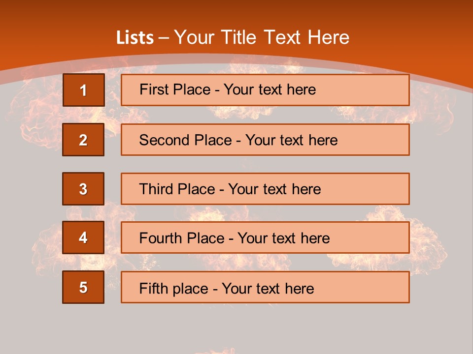 Collection Bonfire Barbecue PowerPoint Template