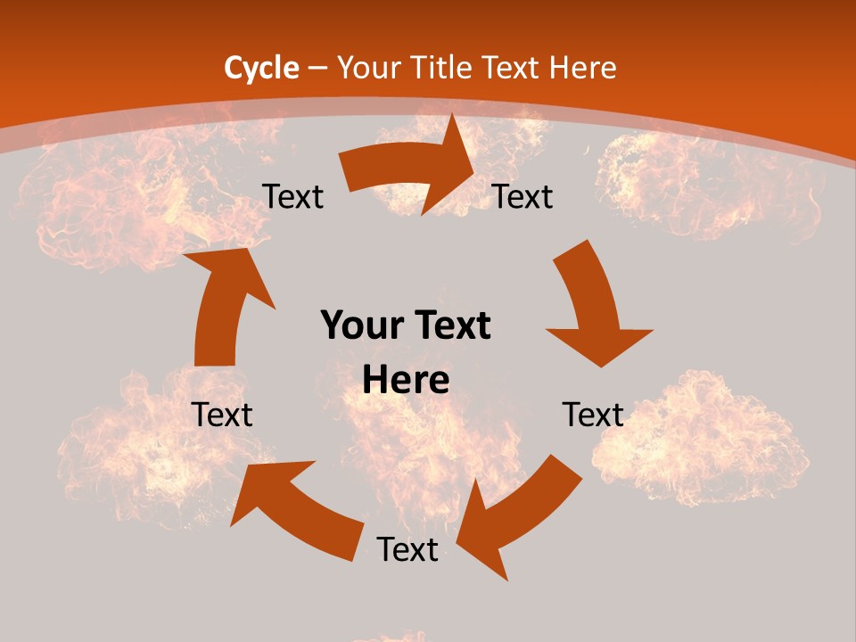 Collection Bonfire Barbecue PowerPoint Template