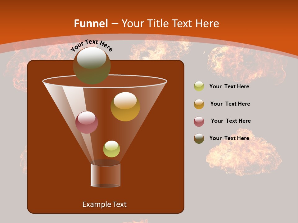 Collection Bonfire Barbecue PowerPoint Template