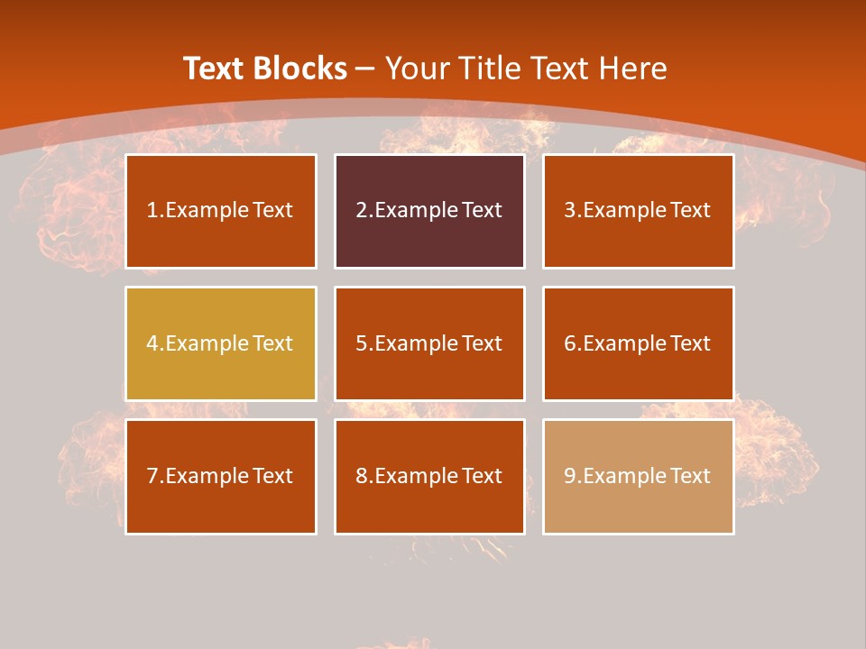 Collection Bonfire Barbecue PowerPoint Template