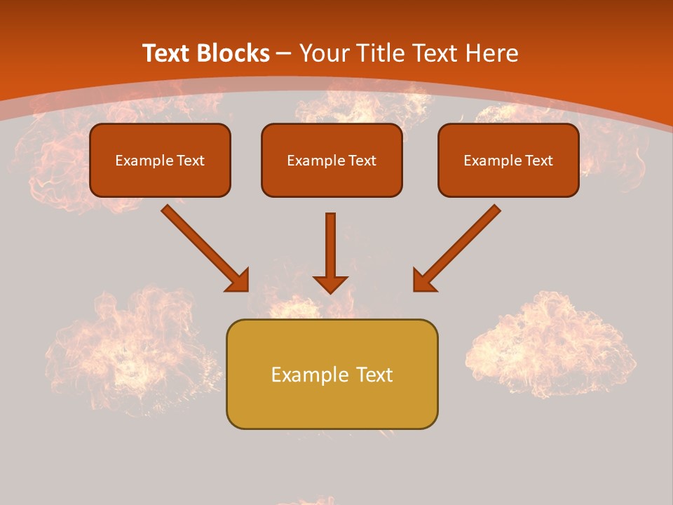 Collection Bonfire Barbecue PowerPoint Template