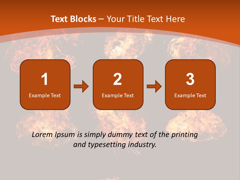 Collection Bonfire Barbecue PowerPoint Template