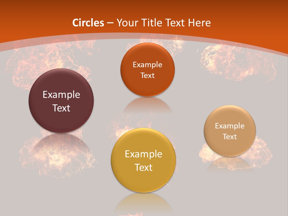 Collection Bonfire Barbecue PowerPoint Template