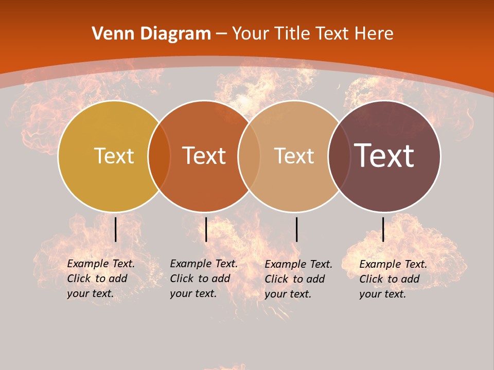 Collection Bonfire Barbecue PowerPoint Template