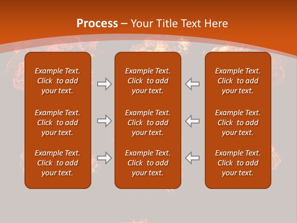 Collection Bonfire Barbecue PowerPoint Template