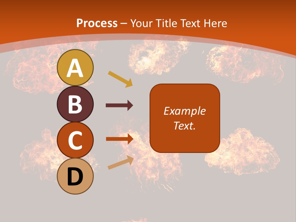 Collection Bonfire Barbecue PowerPoint Template