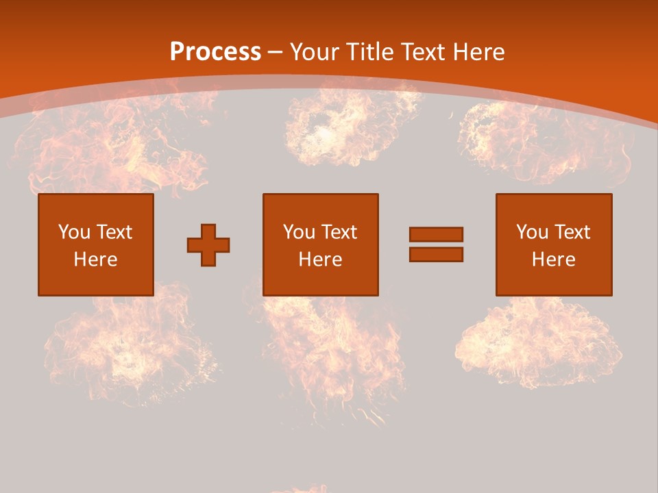 Collection Bonfire Barbecue PowerPoint Template