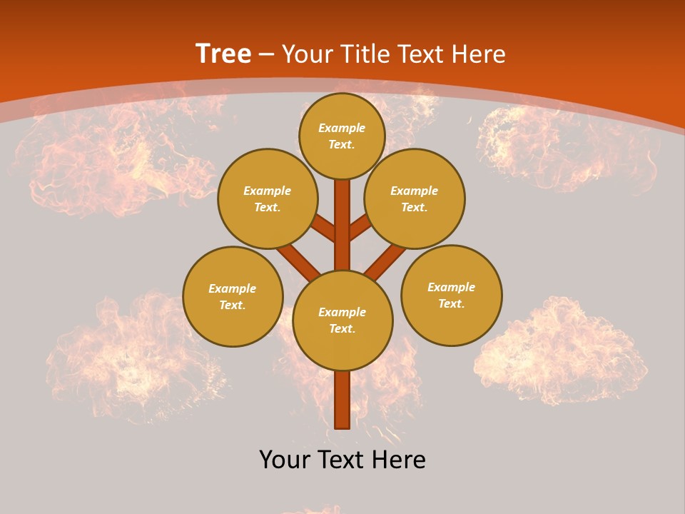 Collection Bonfire Barbecue PowerPoint Template