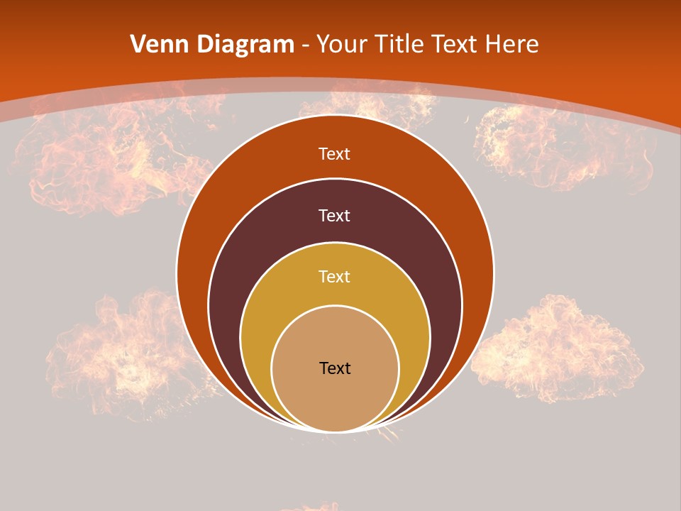 Collection Bonfire Barbecue PowerPoint Template