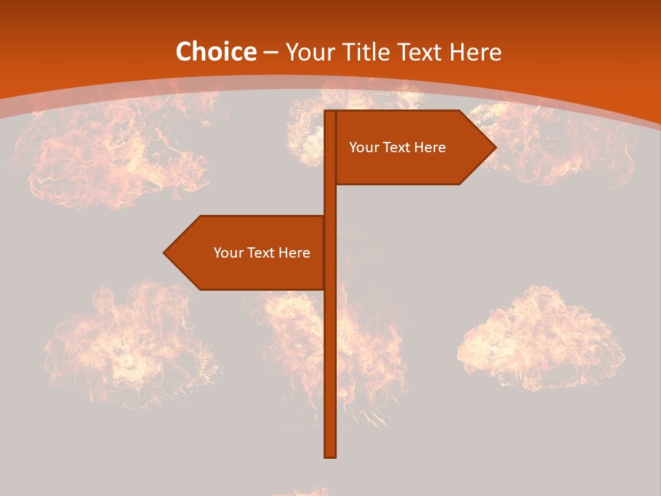 Collection Bonfire Barbecue PowerPoint Template