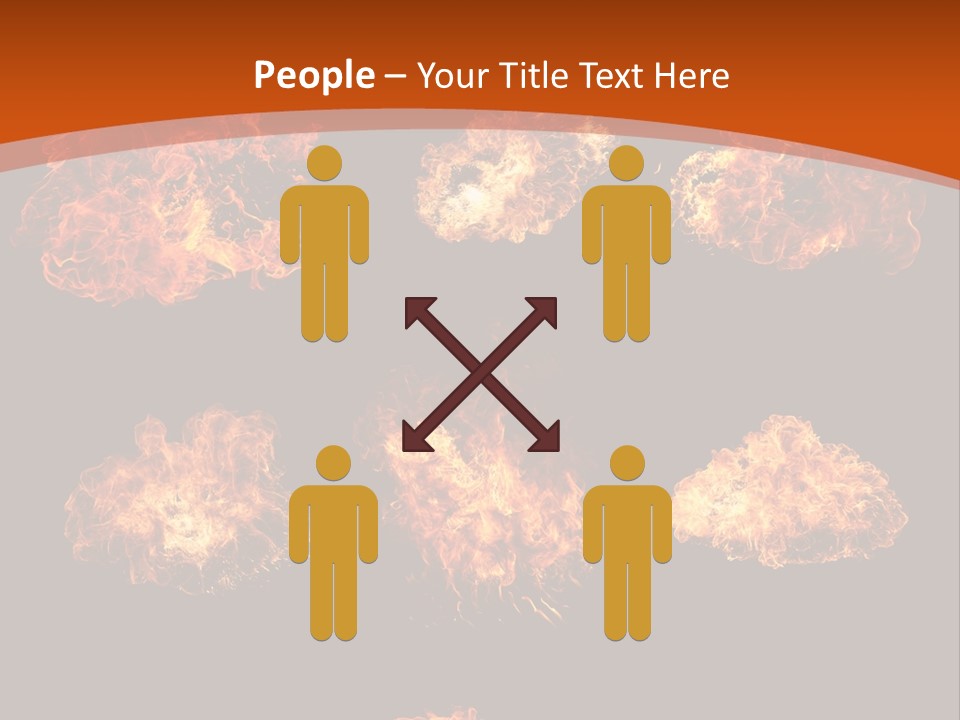 Collection Bonfire Barbecue PowerPoint Template