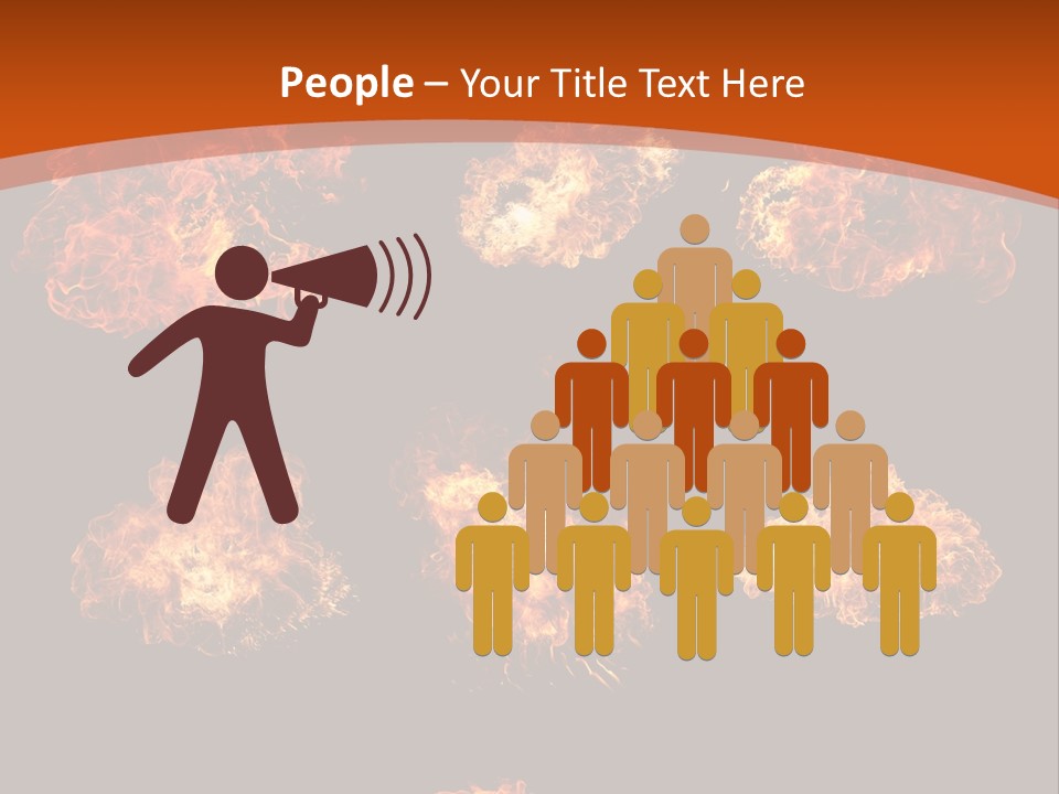 Collection Bonfire Barbecue PowerPoint Template