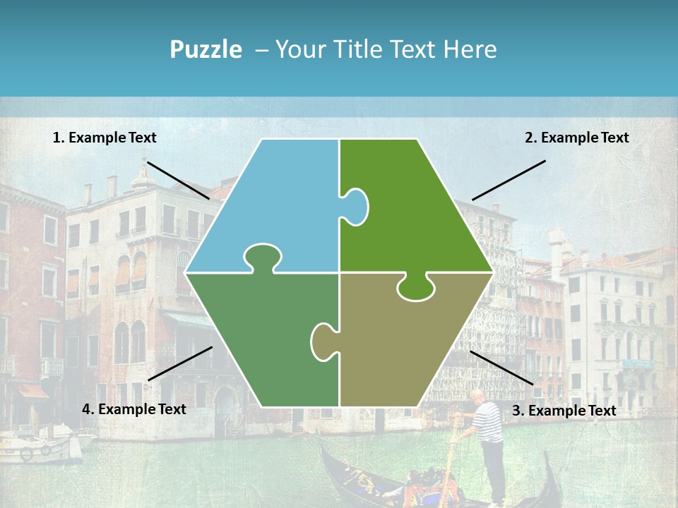 Sunset Pictorial Italy PowerPoint Template