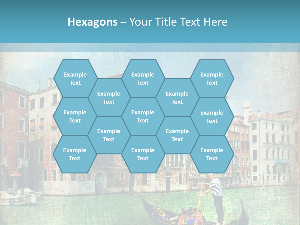 Sunset Pictorial Italy PowerPoint Template