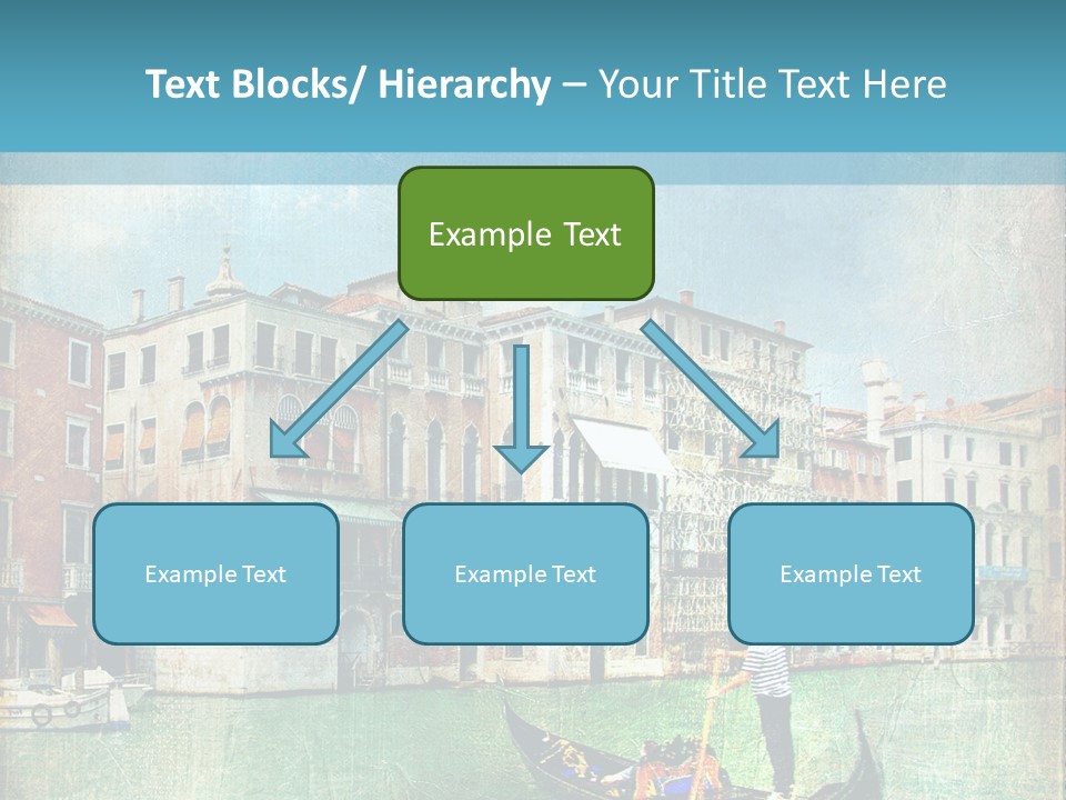 Sunset Pictorial Italy PowerPoint Template