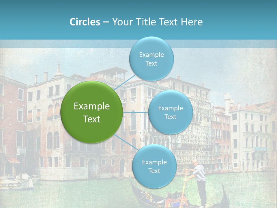 Sunset Pictorial Italy PowerPoint Template