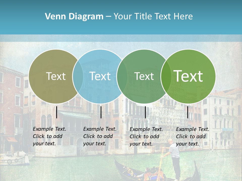 Sunset Pictorial Italy PowerPoint Template