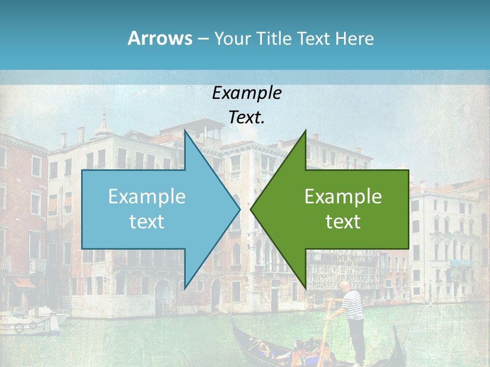 Sunset Pictorial Italy PowerPoint Template