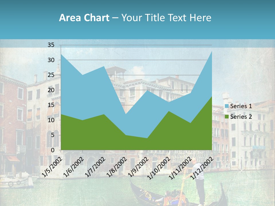 Sunset Pictorial Italy PowerPoint Template