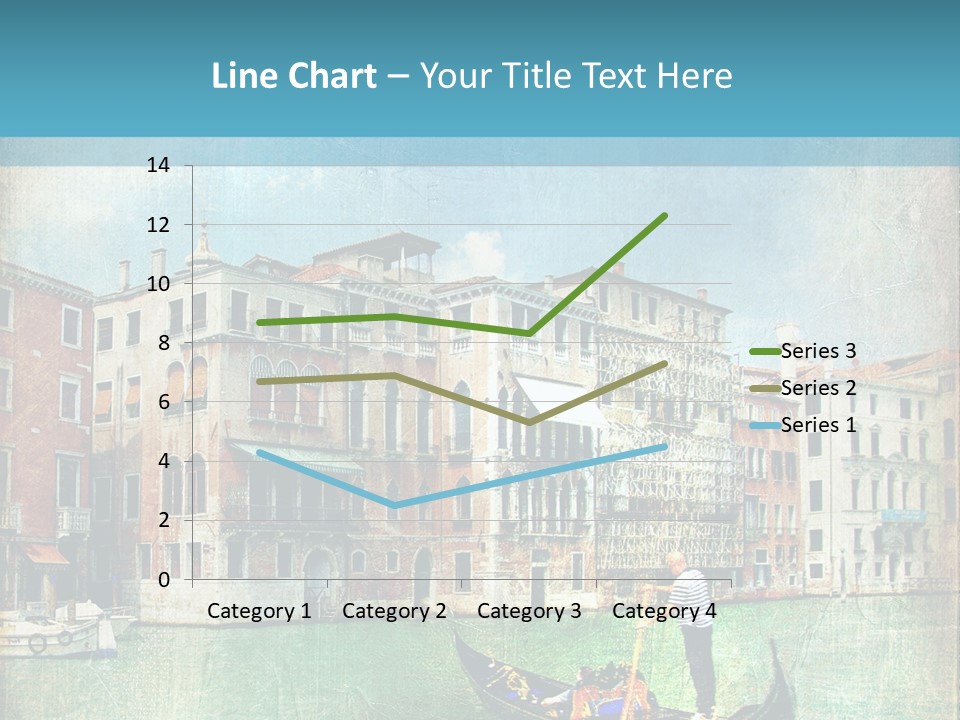 Sunset Pictorial Italy PowerPoint Template
