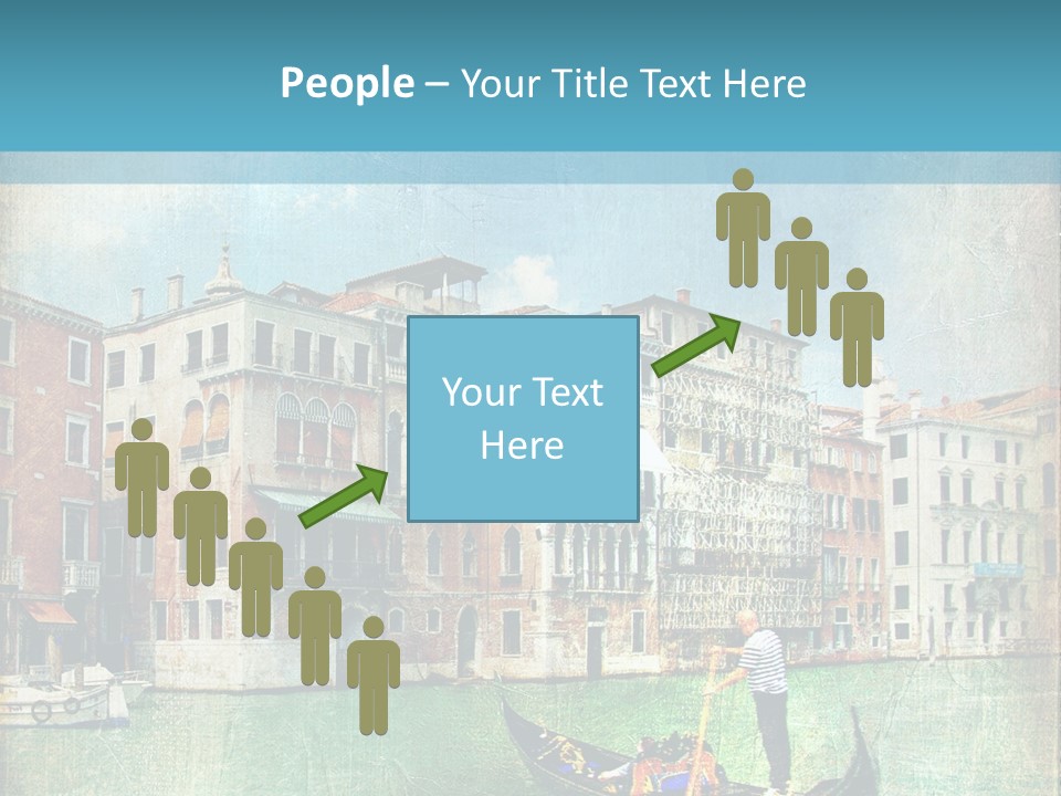 Sunset Pictorial Italy PowerPoint Template