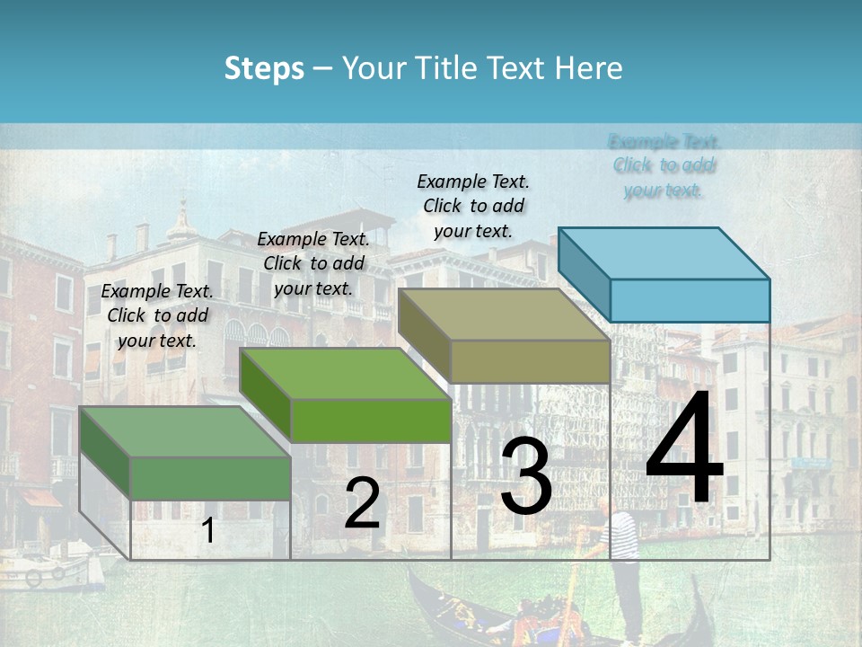 Sunset Pictorial Italy PowerPoint Template