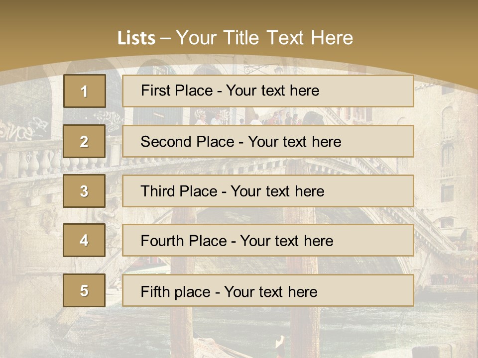 Art Boat Tourism PowerPoint Template